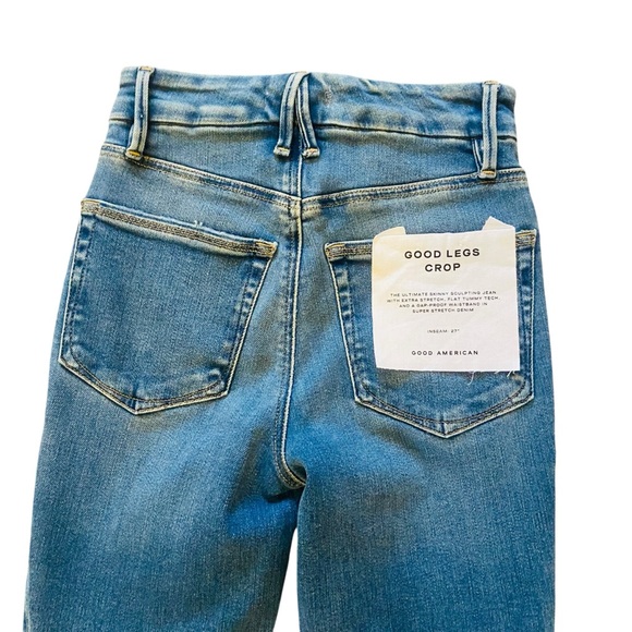 Good American NWT GOOD LEGS SKINNY JEANS in Indigo 564 - Picture 4 of 7